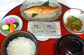 朝食メニュー1